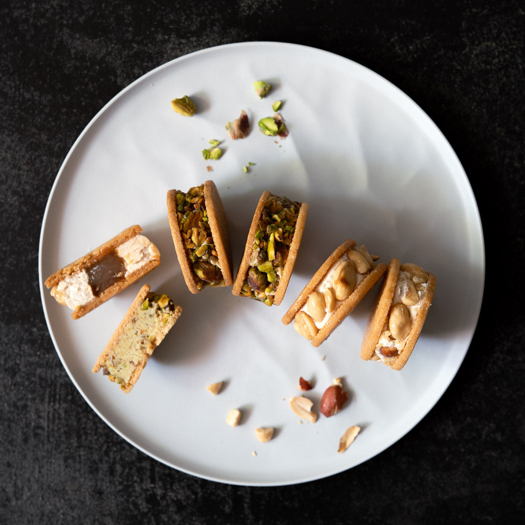 【秋限定】ナッツバターサンド詰め合わせ 2種4個入り