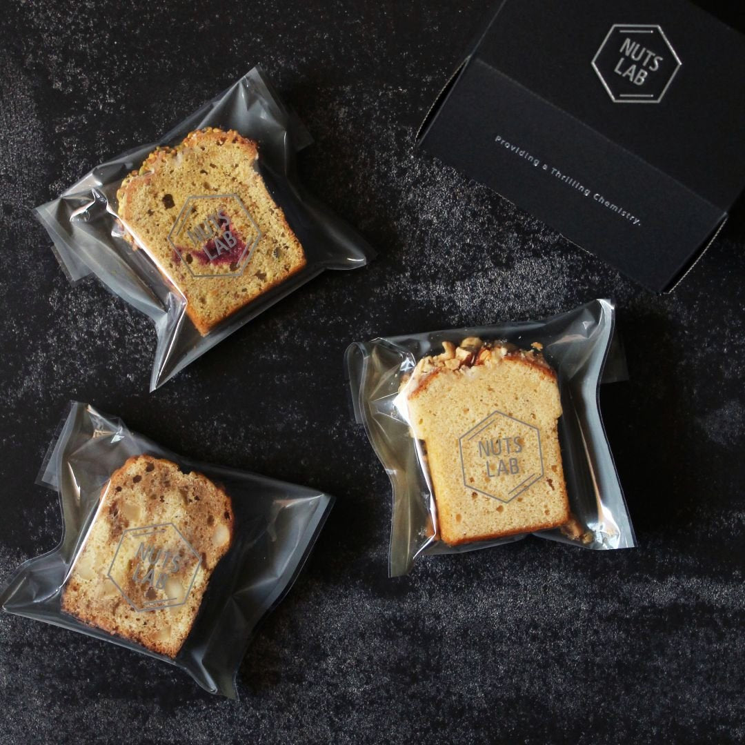 濃いナッツパウンドケーキ詰め合わせ 3種