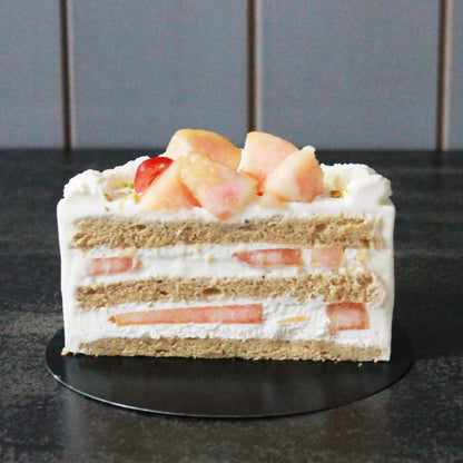 桃とアールグレイのショートケーキ【店頭受け取り限定】