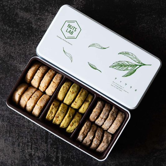 【期間限定】NUTS LAB クッキー缶 -TEA-
