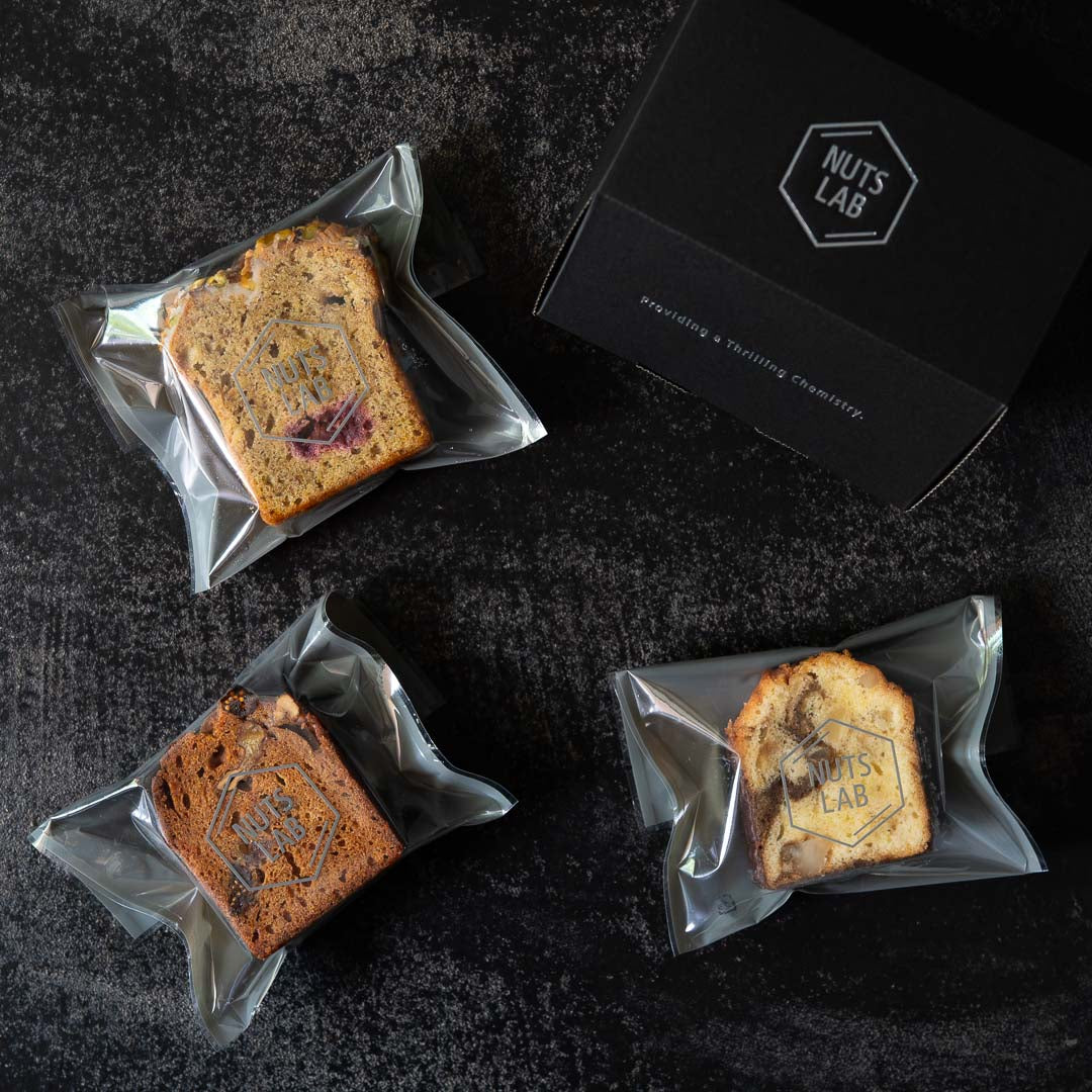 ナッツパウンドケーキ詰め合わせ 3種