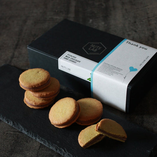 【数量限定】ピスタチオミルクチョコサンドクッキー 6枚入り -WHITE DAY-