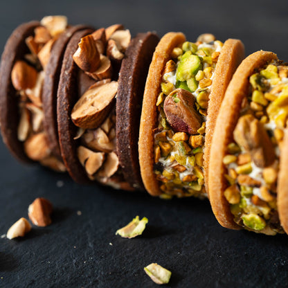 ナッツバターサンド詰め合わせ -ピスタチオと冬カカオ-