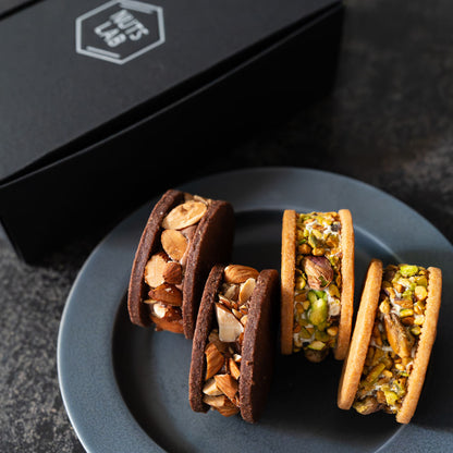 ナッツバターサンド詰め合わせ -ピスタチオと冬カカオ-